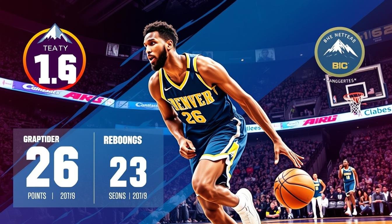 denver nuggets vs lakers match player stats