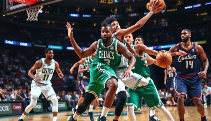 boston celtics vs cleveland cavaliers match player stats