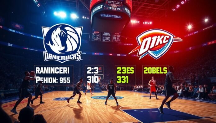 dallas mavericks vs okc thunder match player stats