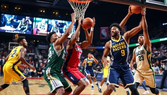 milwaukee bucks vs pacers match player stats