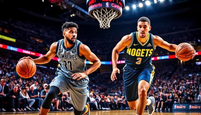 timberwolves vs denver nuggets match player stats