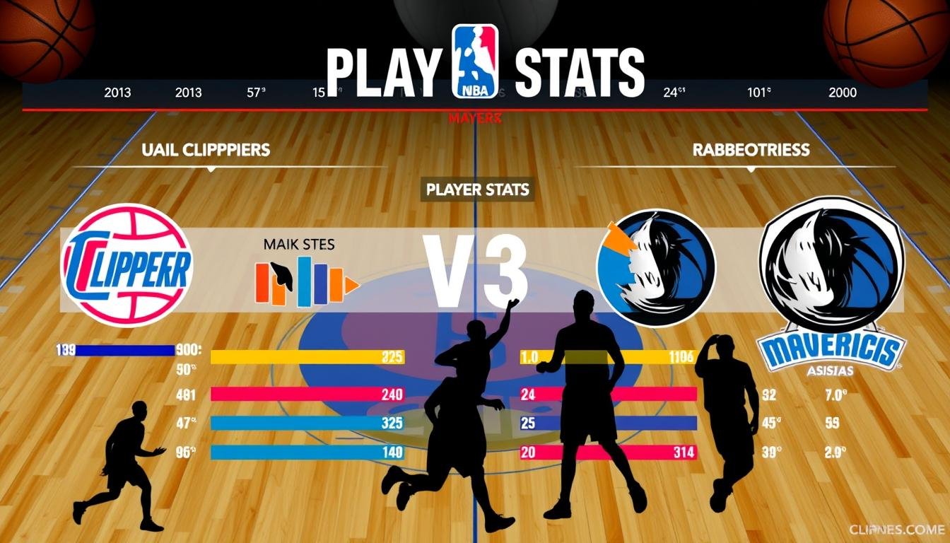 clippers vs dallas mavericks match player stats