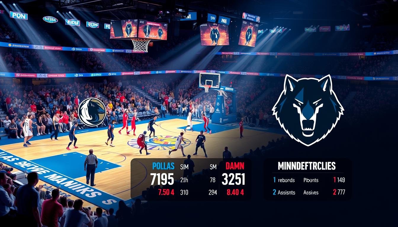 dallas mavericks vs timberwolves match player stats