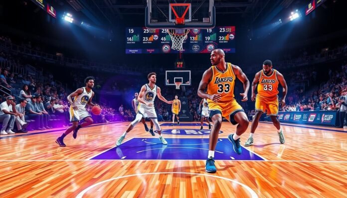 golden state warriors vs lakers match player stats